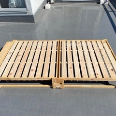 中井木工の折り畳みベッド（シングル）