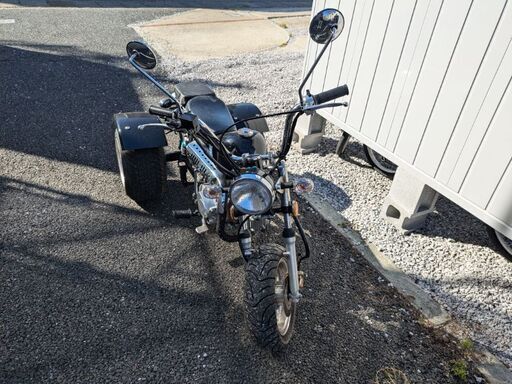 【不動車・故障車】モンキートライク125cc【3輪バイク/トライク】 入荷極小！新作】【不動車・故障車】モンキートライク125cc【3輪バイク