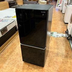【愛品館 市原店】SHARP　2020年製　137L　2ドア冷蔵庫　SJ-GD14F-B　【愛市IR017253-104】