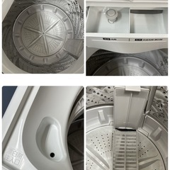 I694 🌈 ジモティー限定価格！ 2023年製の美品♪ アイリスオーヤマ 洗濯機 （5.0㎏） ⭐ 動作確認済 ⭐ クリーニング済