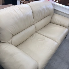 2人掛けソファー IDC ベージュ【トレファク堺福田店】