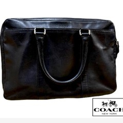 COACH レキシントン ダブルジップトップ・レザーコミューター