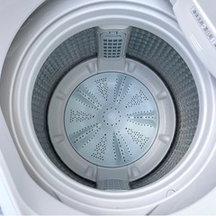 札幌市内配送可 美品 23年製 AQUA アクア 7kg 全自動洗濯