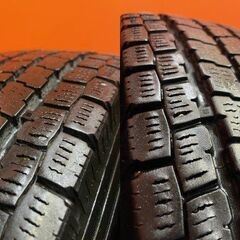 【YOKOHAMA iG91 195/80R15 107/105L LT】スタッドレス【トヨタ 200系ハイエース 純正ホイール 15インチ 6J6HPCD139.7+35】22年製 (VTH039)