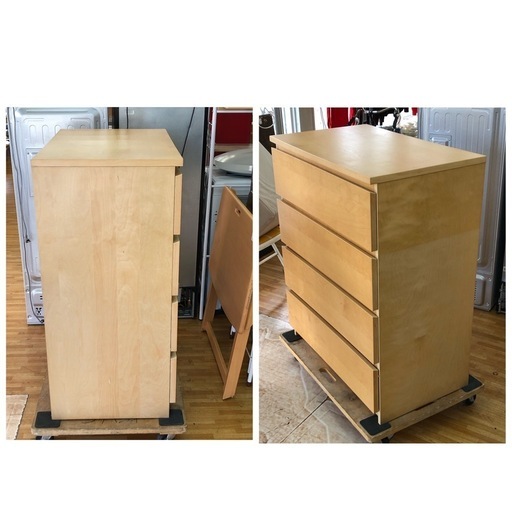 Amazon｜IKEA/イケア MALM/マルム：チェスト引き出し×4+2 ブラック