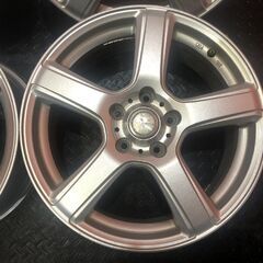 GRASS グラス 社外ホイール 17インチ 4本 7J5HPCD114.3+48 C-HR エスティマ等　(VHR056)