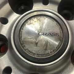 GRASS グラス 社外ホイール 17インチ 4本 7J5HPCD114.3+48 C-HR エスティマ等　(VHR056)