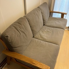 アーバンリサーチ　ソファ　グレー　3人掛け
