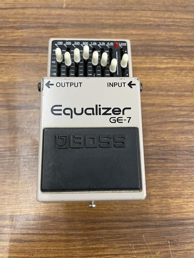 エフェクター、PA機器 BOSS GE-7 Equalizer