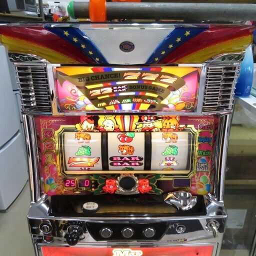 パチスロ実機 マイジャグラー3 不要機付き スロット機|江別市のリサイクルショップドロップ パチスロ実機 マイジャグラー3 コイン不要機付き スロット機|江別市の