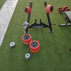 バーベル、ダンベル筋トレセット