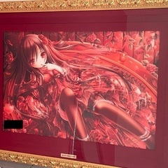 イラスト版画「ROSE PERFUME C/E」