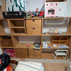 無印良品　スタッキングシェルフ　⭐︎引取り希望 10/25まで引取り】無印良品スタッキングシェルフ組合せ