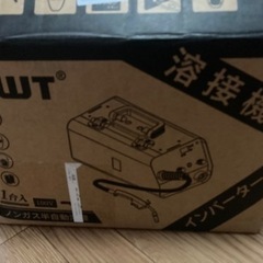 引き取り限定　新品　AWT 半自動溶接機 100V ノンガスMIG溶接 120A 軽量小型 家庭用 【日本語取扱説明書付き】 インバーター直流溶接機 MIG-120