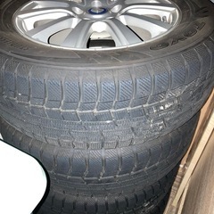 アルファード　アルミホイル＋タイヤ4本　215/65R16 2019年製