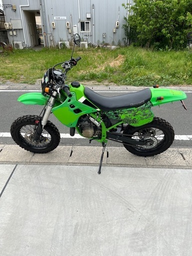 Kawasaki KDX125SR 2スト 通勤快速 白煙番長！！ KDX125SR
