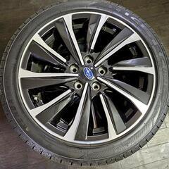 スタッドレスタイヤ 4本セット スバル純正ホイール KENDA KR36 ICETEC NEO  225/45R18 使用わずか おまけ:マックガード スタッドレスタイヤ 4本セット スバル純正ホイール KENDA KR36 ICETEC