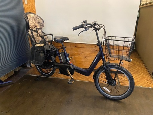 Y2267パナソニックギュット⭐️12AH！子供乗せ電動アシスト自転車