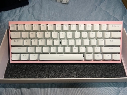 ゲーミングキーボード Wooting60he
