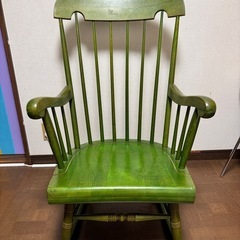 受け渡し確定 木製 ロッキングチェア イス 椅子 座面高48cm モダン 