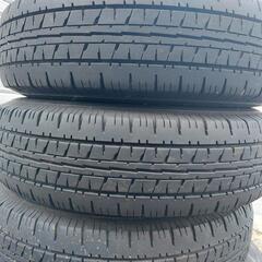 🆕2020年DUNLOP製155R13LT6PRタイヤ&便利なマルチホイール４本セット🆕