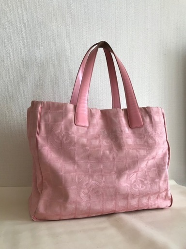 CHANEL シャネル トートバッグ ピンク系