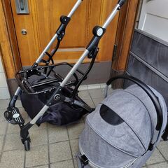 世田谷区近辺配送可能　美品　SKISOPGO 4輪ペットカート 分離型 ペットバギー ワンタッチ 折りたたみ　犬用ベビーカー 小型犬 中型犬 猫 散歩 外出便利