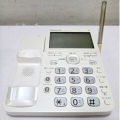 Panasonic　デジタル　コードレス電話機　VE-GD72DW-W　動作良好　親機　子機　3台　セット　RU・RU・RU　電話機　パナソニック