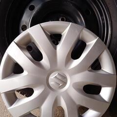 ブリジストン　ブリザック　スタッドレスタイヤ　ホイール　ホイールカバー付き