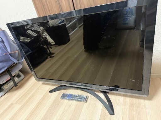 TOSHIBA REGZA 42型　リモコン付き