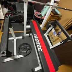 ベンチプレスセット アイロテック 重りプレート追加 