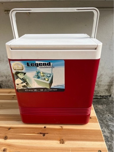 美品‼️USIGLOO イグルーレジェンドクーラーボックスマリンレジャーピクニックキャンプビーチパーティ16Lプロフ必読