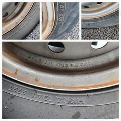 145r12LT マツダ純正 スクラムトラック 軽トラ 2021年製造 バリ溝 