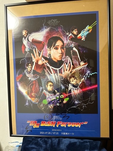 BiSH サイン入ポスター