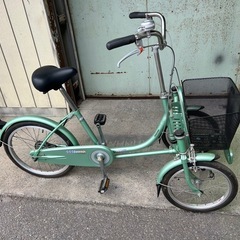 お値下げ】三輪自転車 大人用 ブリヂストン MN-1 [MAグリーン ミンナ]