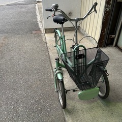 美品! BRIDGESTONE/ブリヂストン ミンナ 大人用三輪車 自転車 大人用3輪車