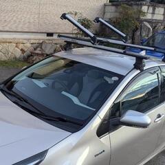 50プリウス　スノーキャリア一式（THULE）