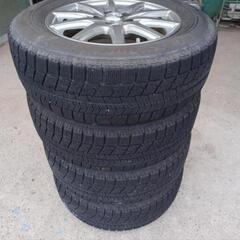 【4】15-6J +45 ＋ スタッドレス　195/65R15