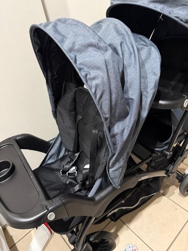 美品！！カトージ二人乗りベビーカー2人でゴーDX『最終値下げ』