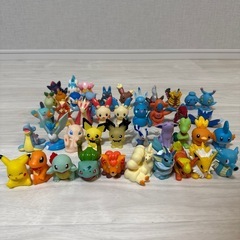初代有り】ポケモン ソフビ 指人形 43体 スケルトン有 ポケモンキッズ
