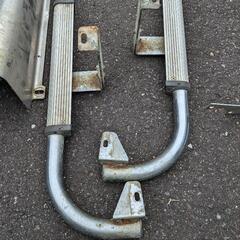 JA11 ジムニー外装4点セット　純正サイドステップ　ステンクロカンバンパー　リア純正テール付バンパー　ステンタンクガード　静岡西部