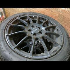 プリウス　215/45/17　タイヤ&ホイール4本セット 溝有り