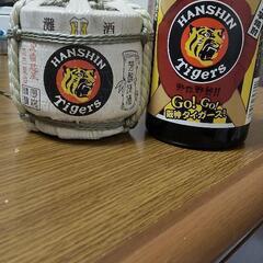 阪神タイガース16年前の優勝祈願2枚ラベル