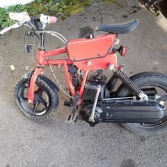 自作自転車バイクパッソルエンジン