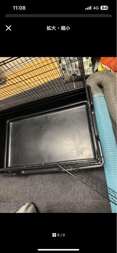 ケージ　ハンモック シート セット中古品