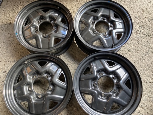 SUZUKI ジムニー　jb64 純正スチールホイール 4本 jb64 純正スチールホイール4本 美品 ジムニー JB64 純正鉄ホイール 4本