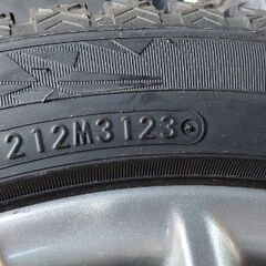 スタッドレス　4本　VOLVO純正アルミ