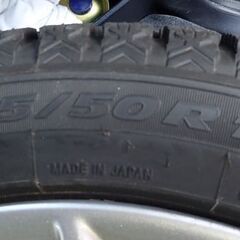 スタッドレス　4本　VOLVO純正アルミ