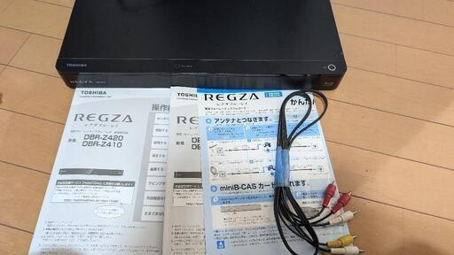 値下げ★REGZA DVDレコーダーZ410 ブルーレイレコーダー