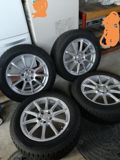 値引交渉承ります】アルミ スタッドレス 215/60 17 4本セット ミニバン 